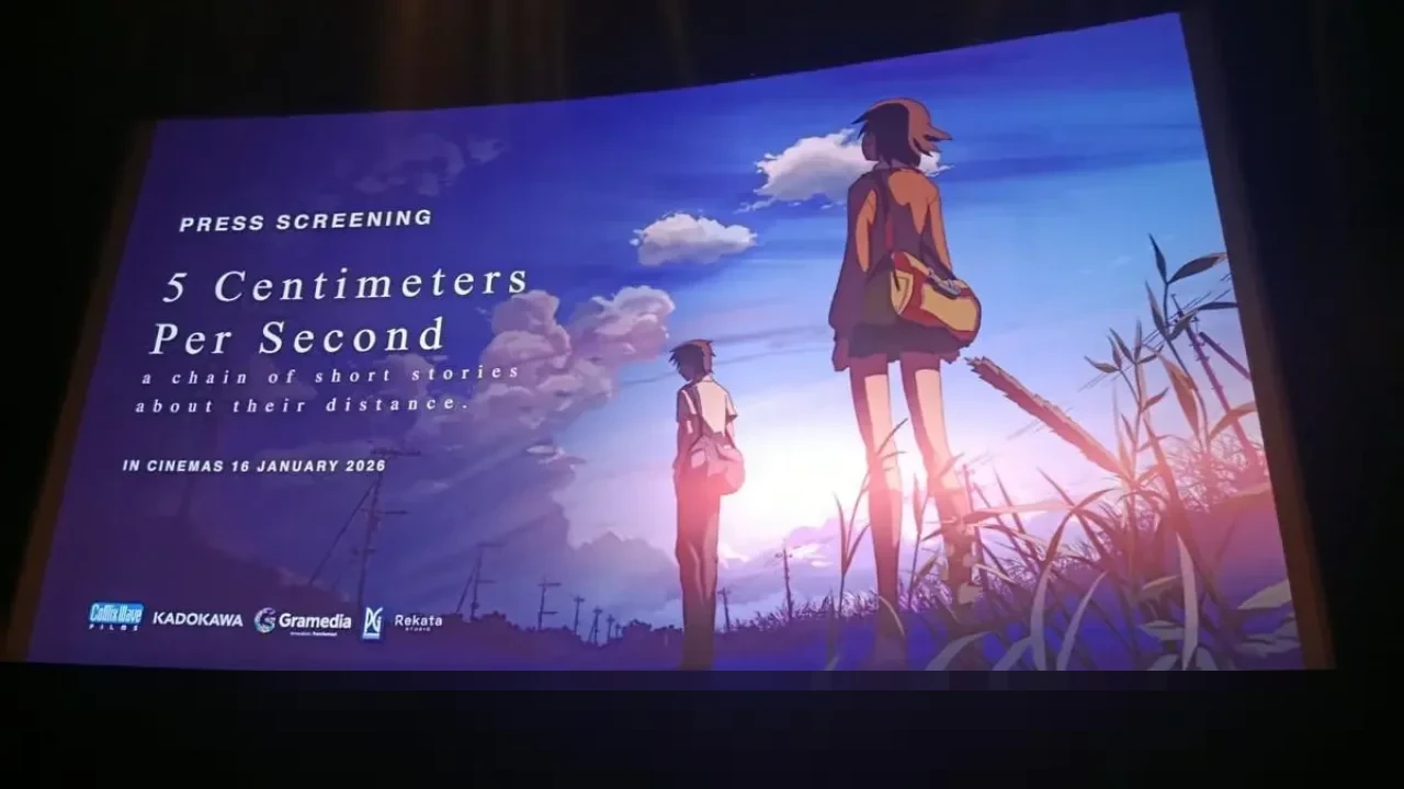 Film Klasik Makoto Shinkai, 5 Centimeters Per Second, Kembali ke Bioskop dengan Momen Sing-Along Emosional