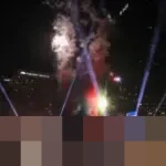 Formasi Drone ‘Jakarta for Sumatra’ Hiasi Langit Bundaran HI, Ribuan Warga Sambut Tahun Baru 2026