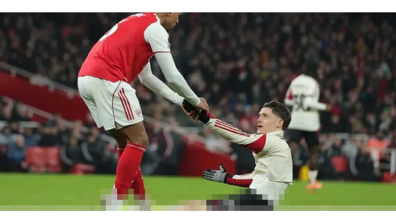 Gabriel Magalhaes Dinobatkan Man of the Match Usai Tampil Kokoh di Lini Belakang Arsenal Kontra Liverpool