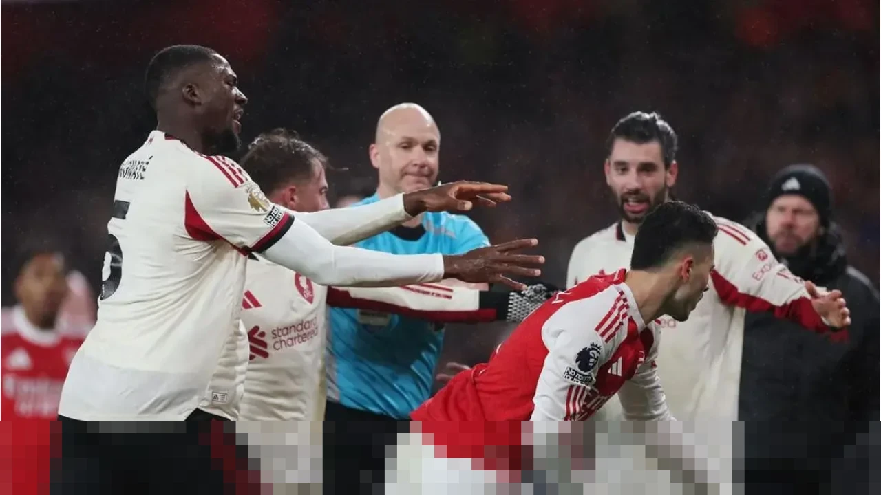 Gabriel Martinelli Soroti Laga Arsenal vs Liverpool dengan Aksi Tak Sportif kepada Conor Bradley