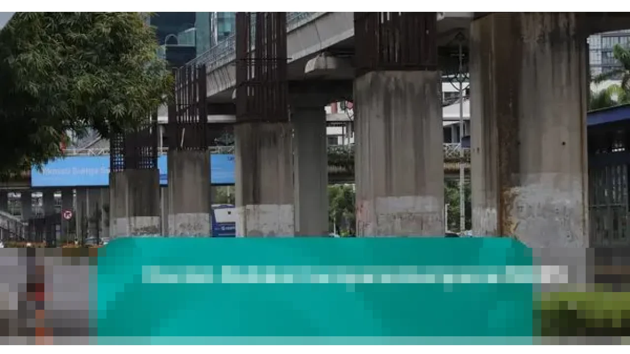 Ganggu Pemandangan dan Picu Kecelakaan, Tiang Monorel Mangkrak di Rasuna Said Segera Dibongkar