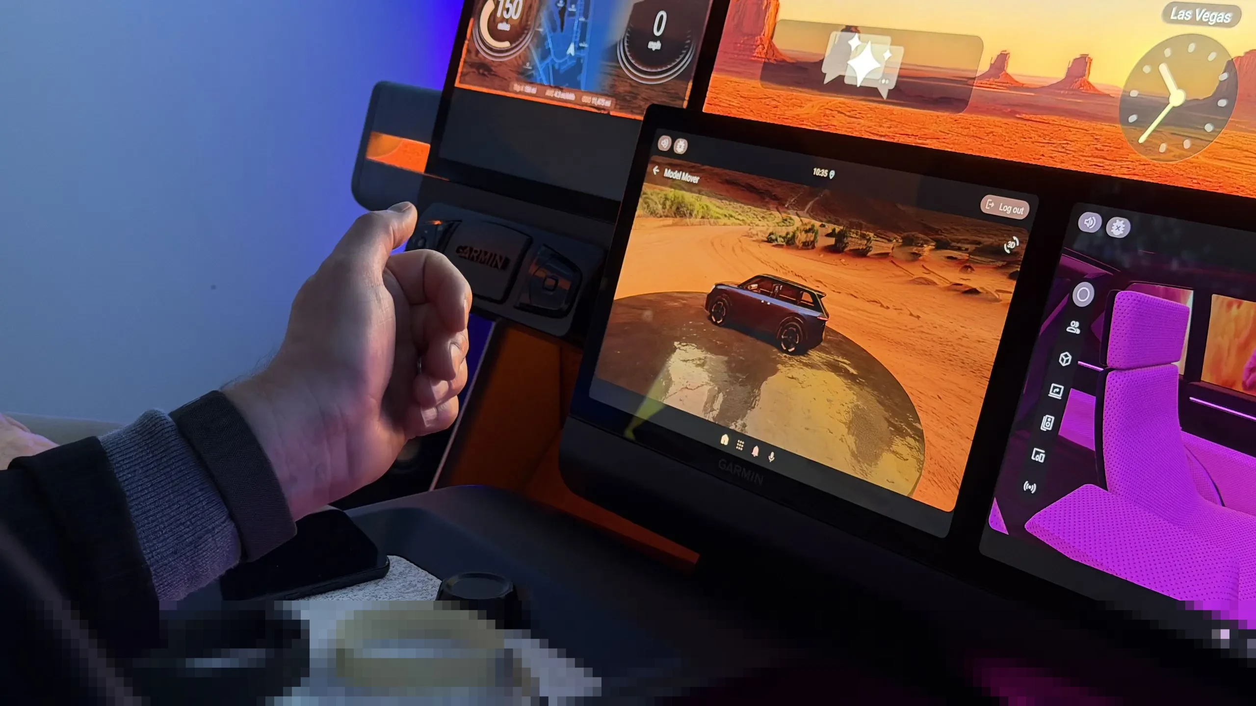 Garmin Pamer Konsep Kabin Mobil Terpadu di CES 2026, Integrasikan Kontrol Gerakan Meta Neural Band