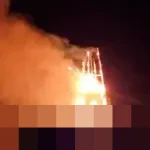 Gereja Ikonik Vondelkerk di Amsterdam Hangus Terbakar, Menara Runtuh di Malam Tahun Baru 2026