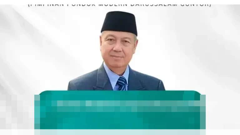 Gontor Berduka: Pimpinan Pondok Modern Darussalam Gontor KH Amal Fathullah Zarkasyi Wafat di Solo Gontor Berduka: Pimpinan Pondok Modern Darussalam Gontor KH Amal Fathullah Zarkasyi Wafat di Solo