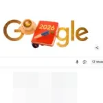 Google Doodle Sambut Tahun Baru 2026 dengan Ilustrasi Resolusi, Ajak Pengguna Refleksi Diri
