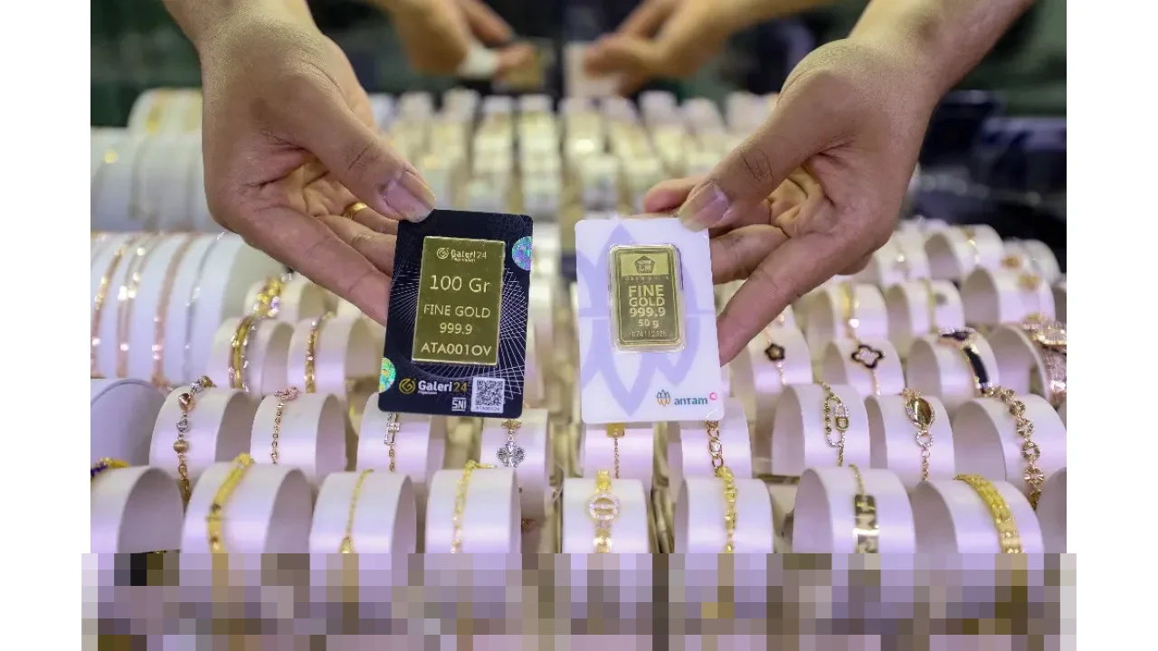 Harga Emas Antam, Galeri 24, dan UBS di Pegadaian Menanjak pada Sabtu, 10 Januari 2026