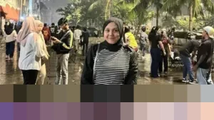 Hujan Deras Tak Surutkan Ribuan Warga Rayakan Malam Tahun Baru 2026 di Kota Tua Jakarta