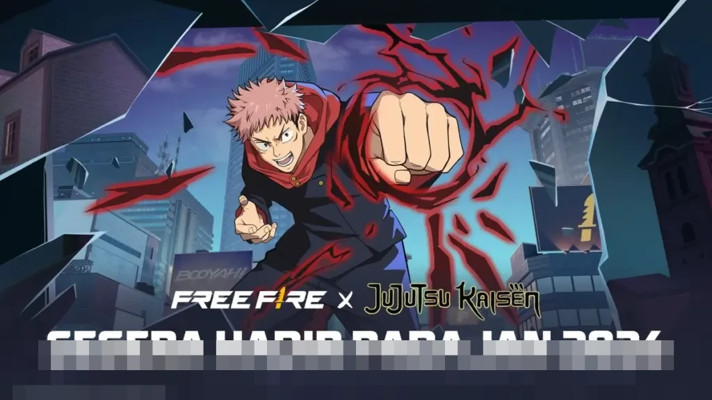 54 Kode Redeem FF Hari Ini Dan Update Event Terbaru, 8 Januari 2026 - Klaim Hadiah Gratis Ini! - Kolaborasi Legendaris Free Fire x JuJutsu Kaisen