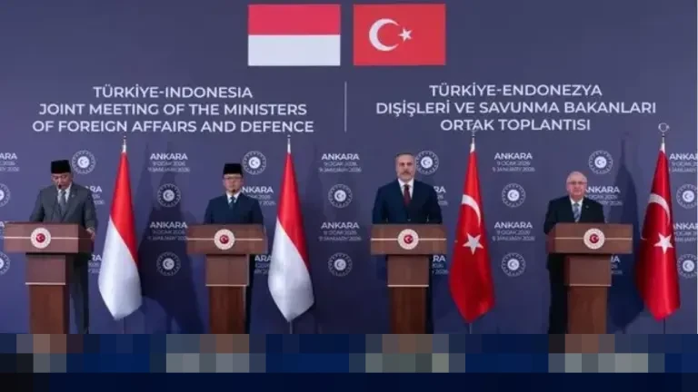 Indonesia dan Turki Gelar Pertemuan 2+2 Perdana, Perkuat Kemitraan Strategis dan Bahas Gaza