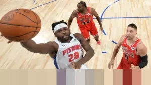 Isaiah Stewart Gemilang, Detroit Pistons Kalahkan Chicago Bulls 108-93 Meski Tanpa Bintang Utama