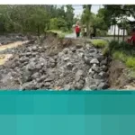 Jalan Ambles di Tanah Datar Lumpuhkan Akses Warga, Ekonomi Terganggu Pasca-Banjir Bandang