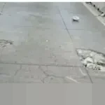 Jalan Berlubang di Flyover Pesing Jakarta Barat Picu Belasan Mobil Pecah Ban dalam Semalam