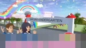Jelajahi Empat Sekolah TK Populer di Sakura School Simulator, Lengkap dengan ID Props