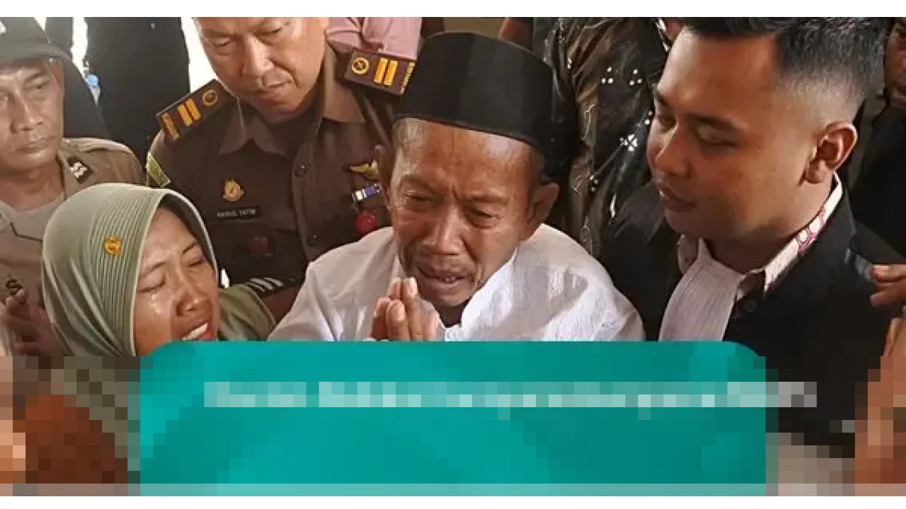 Kakek Masir: “Terima Kasih Pak Hakim,” Divonis 5 Bulan Penjara, Besok Bebas