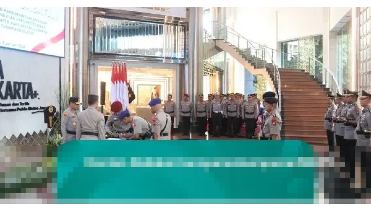 Kapolda Metro Jaya Irjen Asep Edi Suheri Lantik Sejumlah Kapolres Wilayah Jakarta dan Pejabat Utama