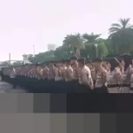 Kapolres Jakpus: “Kami Hadir untuk Melayani,” Ribuan Aparat Kawal Demo Buruh