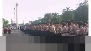 Kapolres Jakpus: “Kami Hadir untuk Melayani,” Ribuan Aparat Kawal Demo Buruh