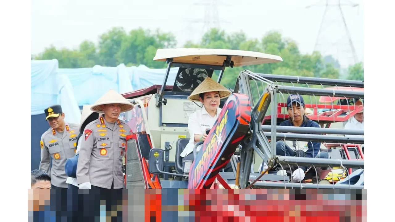 Kapolri dan Ketua Komisi IV DPR Pimpin Panen Raya Jagung Nasional, Tegaskan Komitmen Ketahanan Pangan
