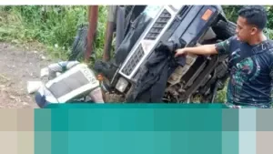 Kecelakaan Maut di Jonggol: Ekskavator Terlepas dari Truk, Tabrak Enam Kendaraan dan Lukai Lima Orang