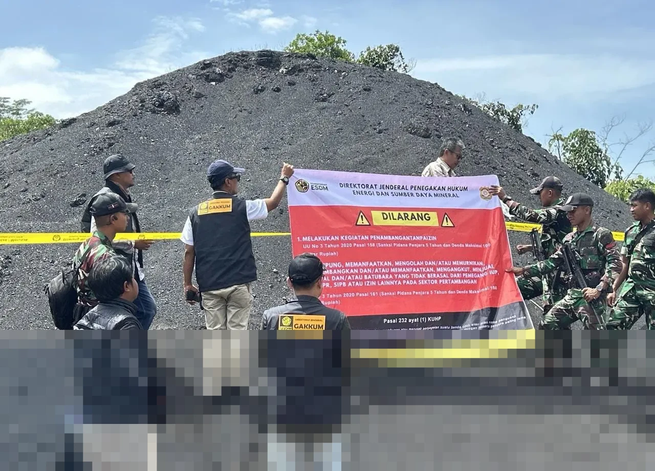 Kementerian ESDM Sita 70 Ribu Ton Batubara Ilegal di Kutai Kartanegara, Tindak Lanjuti Aduan Warga
