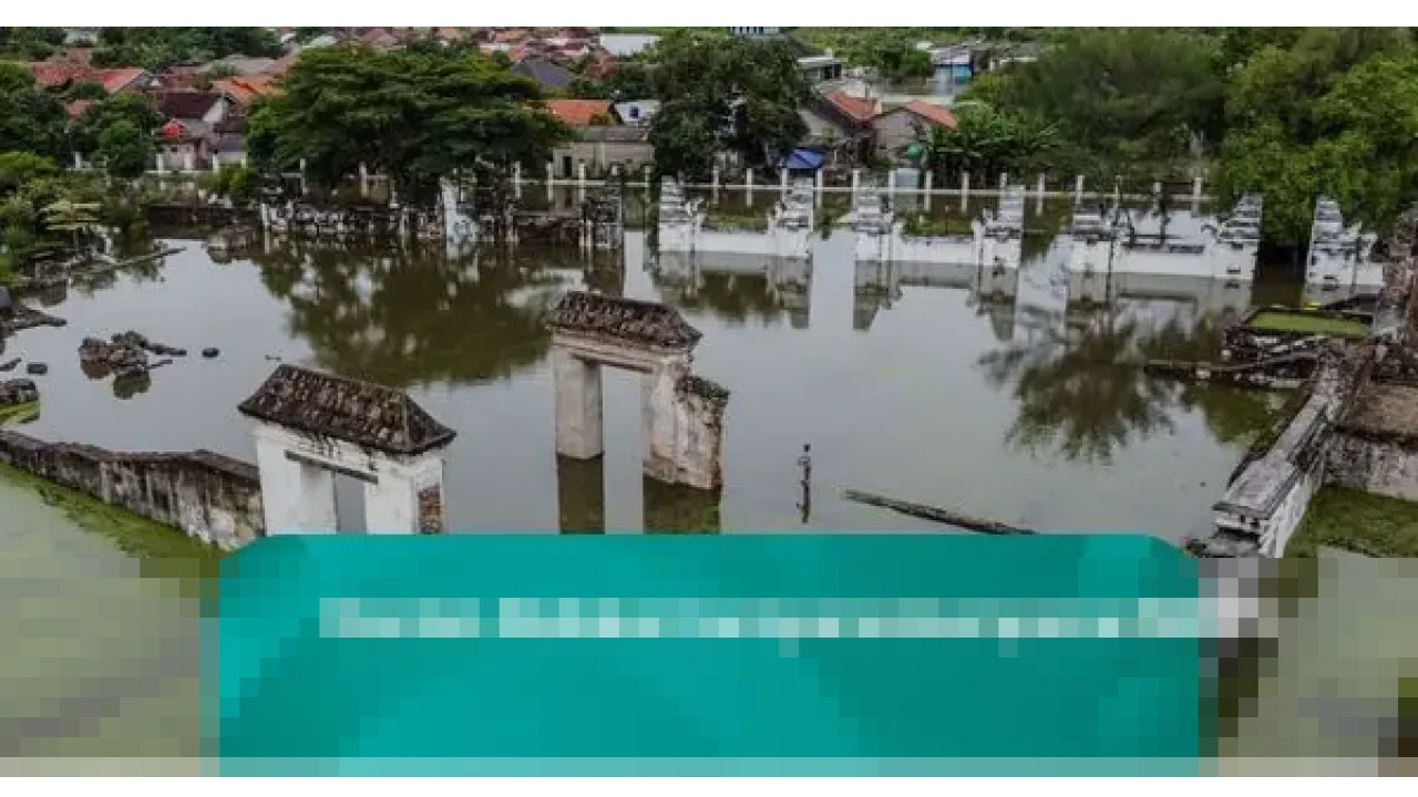 Keraton Kaibon di Kota Serang Terendam Banjir, Struktur Cagar Budaya Dikhawatirkan Rusak