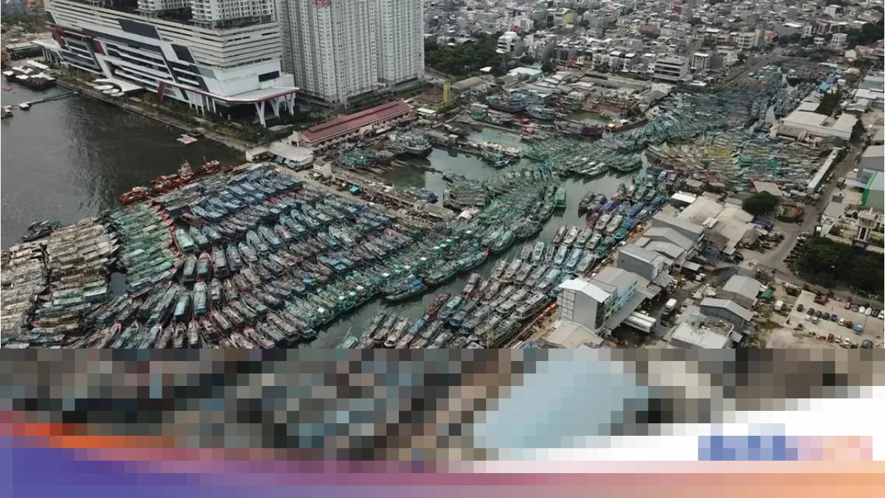 KKP Setop Sementara Izin Kapal Ikan Parkir di Muara Angke Akibat Kelebihan Kapasitas