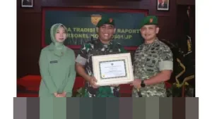 Kodim 0501/JP Lepas Kasdim Letkol Inf Dian Aksmiyandita, Dandim Apresiasi Dedikasi