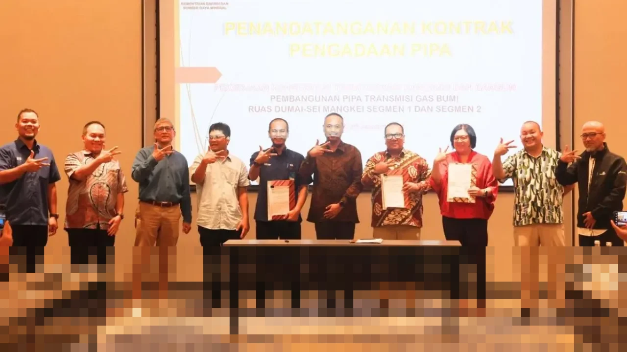 Krakatau Steel Pasok Pipa Baja untuk Proyek Strategis Nasional Dumai-Sei Mangkei