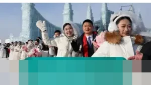 Li Yuezhu: “Es dan Salju Lambangkan Kemurnian Cinta Kami” di Nikah Massal Harbin