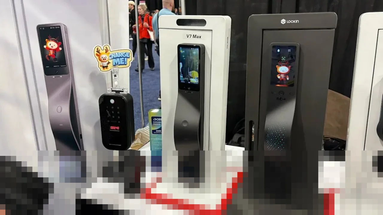 Lockin Perkenalkan Kunci Pintar V7 Max di CES 2026: Isi Daya Nirkabel Optik Pertama di Dunia