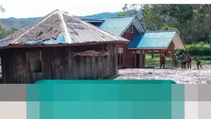 Longsor Jayawijaya: 300 Warga Mengungsi, 35 Rumah Rusak Akibat Curah Hujan Tinggi