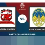Madura United vs PSIM Yogyakarta: Laskar Sape Kerrab Rayakan Ulang Tahun ke-10 di Kandang
