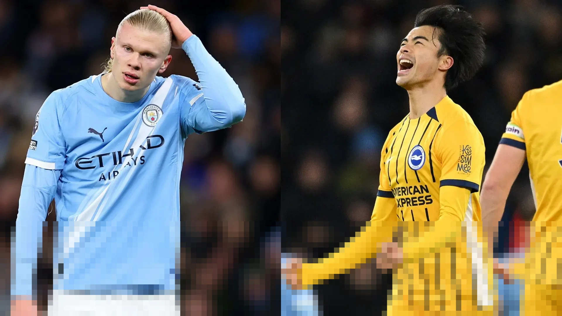 Man City Ditahan Imbang Brighton 1-1: Perburuan Gelar Terancam, Haaland Boros Peluang