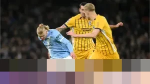 Man City Gagal Raih Poin Penuh di Kandang, Ditahan Imbang Brighton 1-1 dalam Laga Sengit Liga Inggris