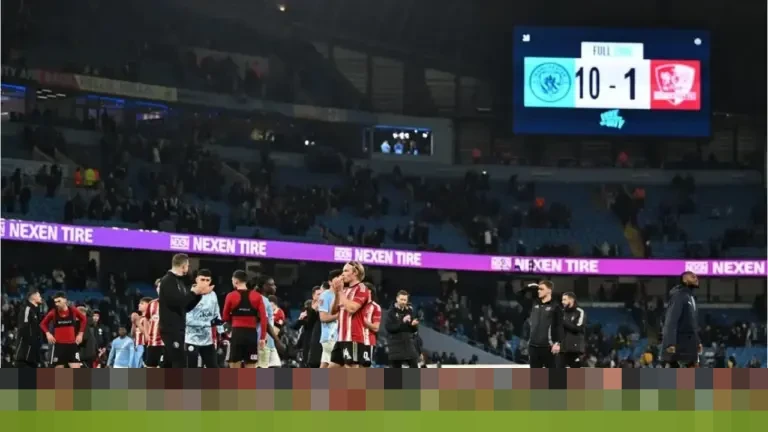 Manchester City Ukir Sejarah Baru di Piala FA, Bantai Exeter City 10-1 Manchester City Ukir Sejarah Baru di Piala FA, Bantai Exeter City 10-1