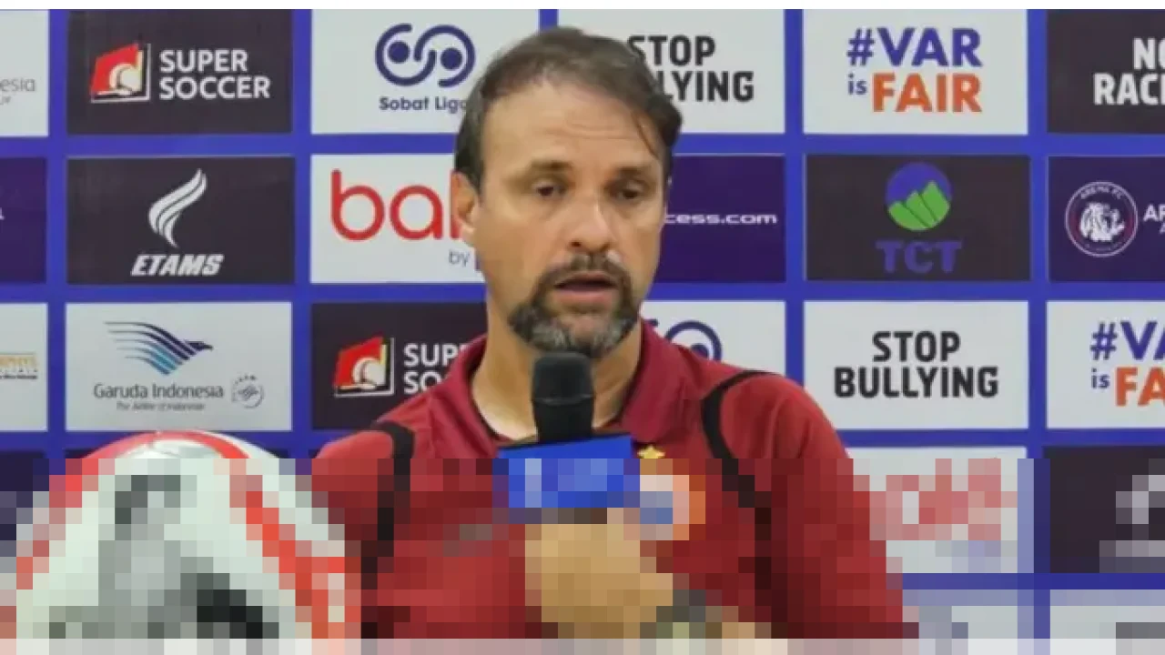 Mauricio Souza Tegaskan: “Kami ke Bandung Bukan untuk Bertahan”, Persija Siap Hadapi Persib