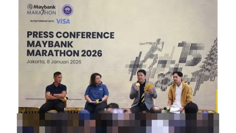Maybank Indonesia dan Visa Kolaborasi Hadirkan Maybank Marathon 2026 Berstandar Elite Dunia