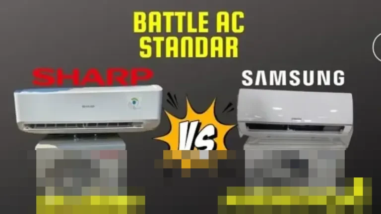 Mencari AC 1/2 PK Paling Awet? Ini Perbandingan Detail Sharp AH-A5BEY dan Samsung AR05BGHQASINSE
