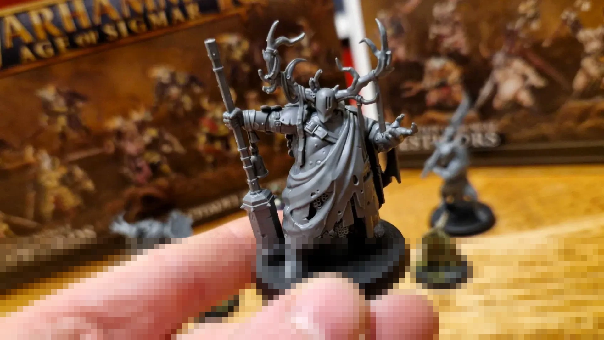 Mengatasi Tumpukan Miniatur Abu-abu: Resolusi Warhammer Benjamin Abbott Dimulai dengan Maggotkin of Nurgle