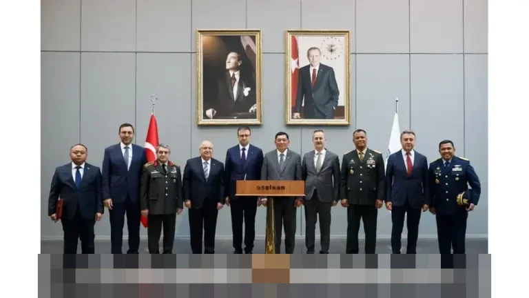 Menhan RI dan Wakil Panglima TNI Dorong Penguatan Kerja Sama Pertahanan Indonesia-Turki di Ankara
