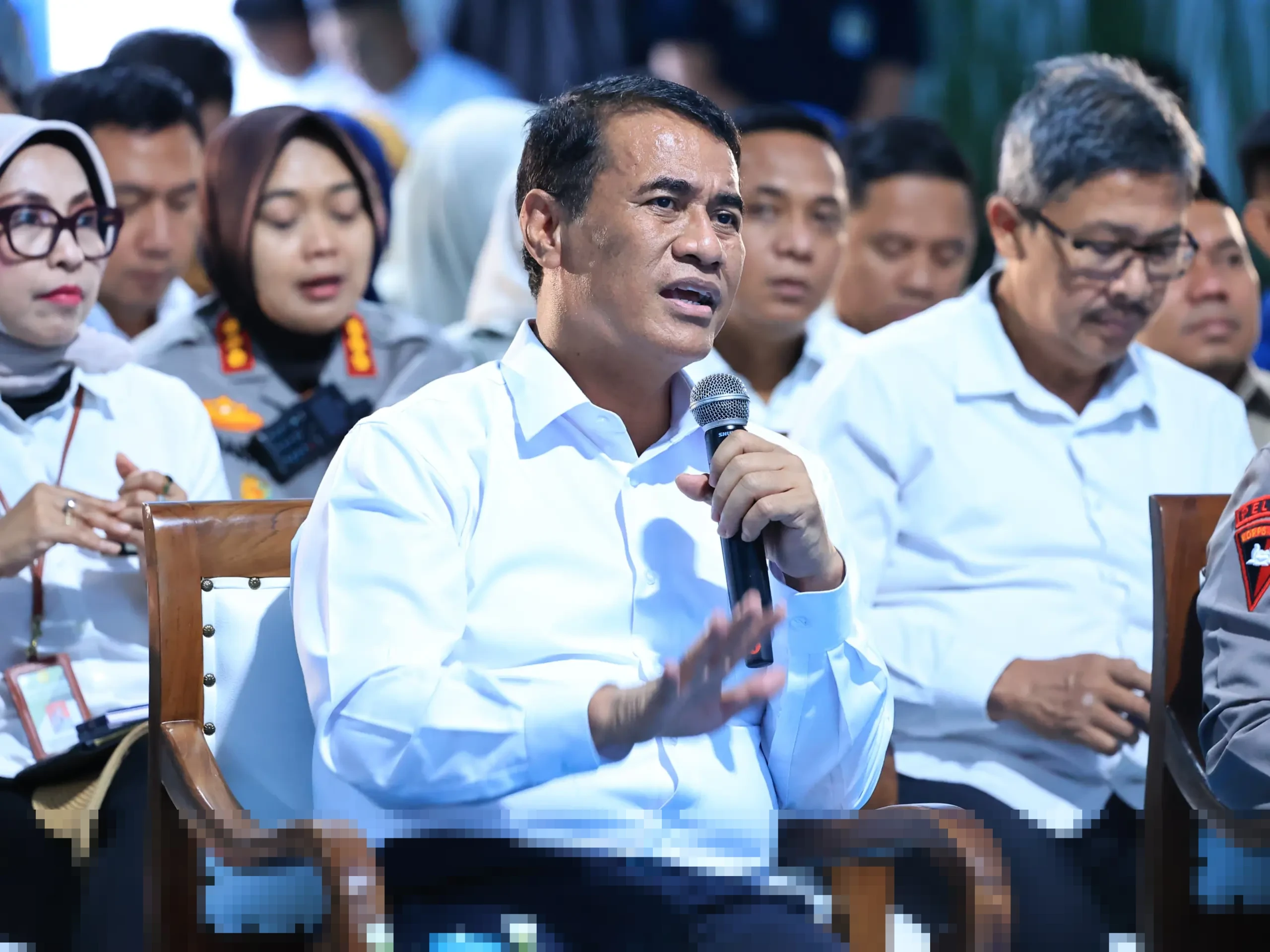 Mentan Amran: “Swasembada Pangan Tercapai Setahun Berkat Kapolri dan Titiek Soeharto”