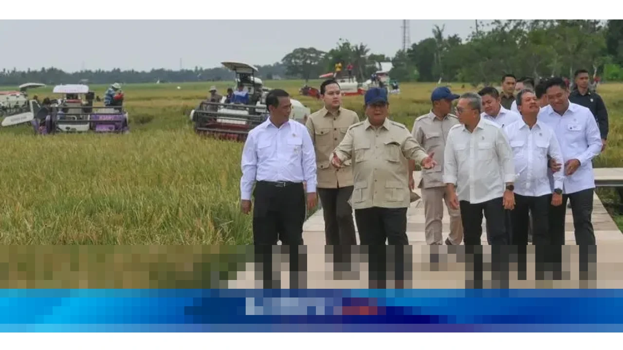Mentan Amran Ungkap Rencana Ekspor Beras 2026 di Depan Prabowo, Sebut Sejarah Baru