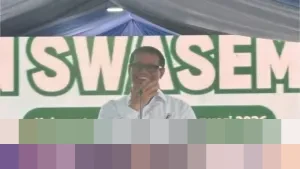 Mentan Andi Amran Sulaiman Salah Panggil Dedi Mulyadi sebagai Ridwan Kamil di Panen Raya Karawang