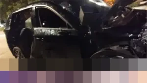 Mobil Tabrak Lari Tiga Motor dan Pejalan Kaki di Jakbar, Berakhir Terserempet Kereta di Mangga Dua