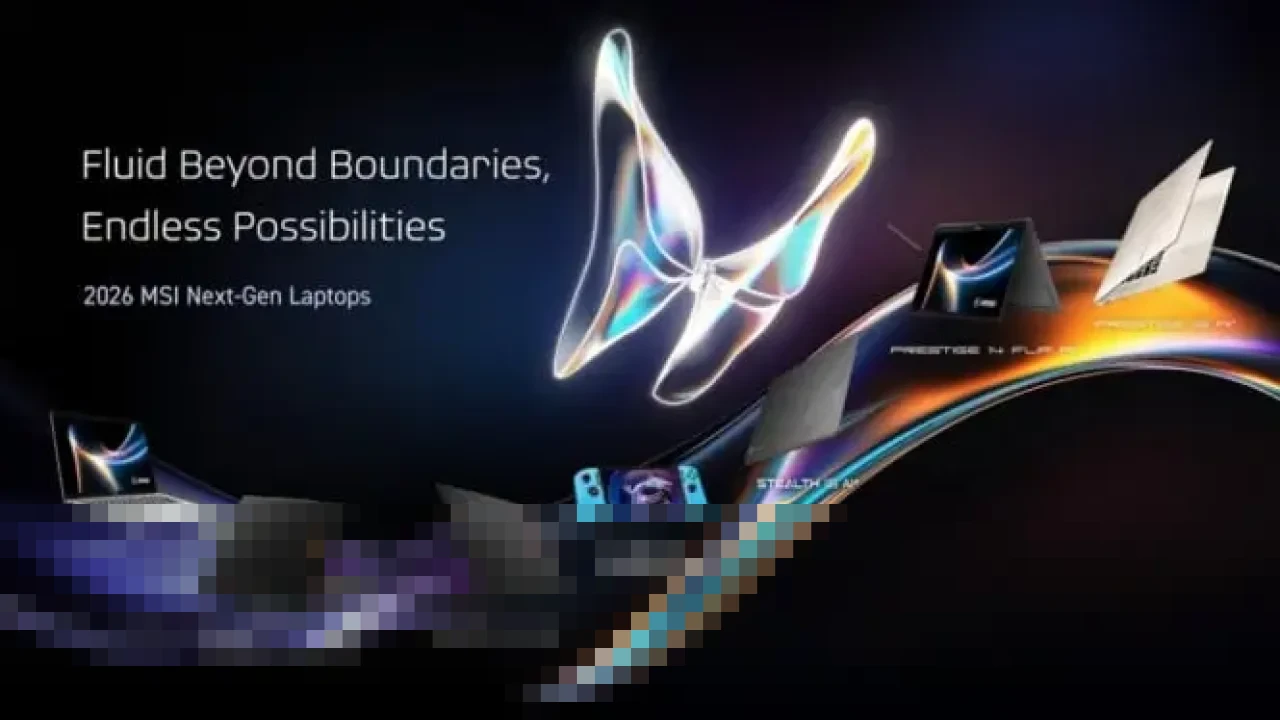 MSI Perkenalkan Laptop Gaming dan Produktivitas Canggih dengan Intel Core Ultra di CES 2026 MSI Perkenalkan Laptop Gaming dan Produktivitas Canggih dengan Intel Core Ultra di CES 2026