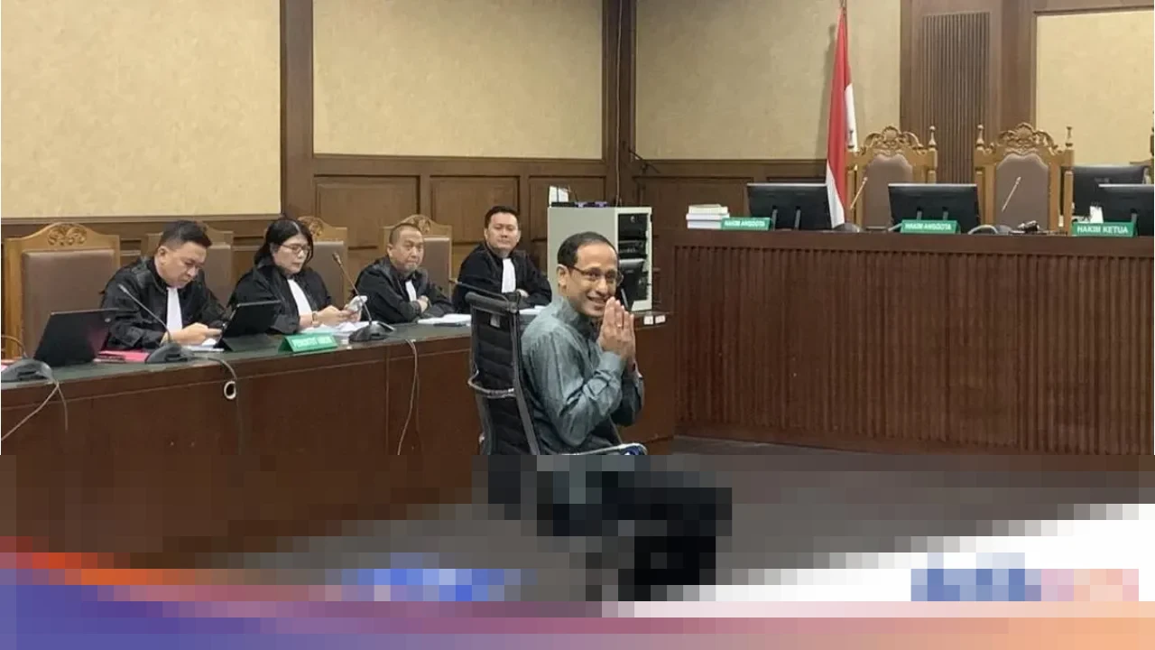 Nadiem Makarim: “Alhamdulillah Sehat,” Hadapi Sidang Dakwaan Korupsi Chromebook Rp 2,1 Triliun