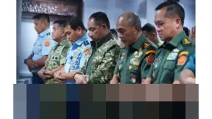 Panglima TNI Ajak Prajurit Muhasabah Diri di Malam Pergantian Tahun 2025 Menuju 2026