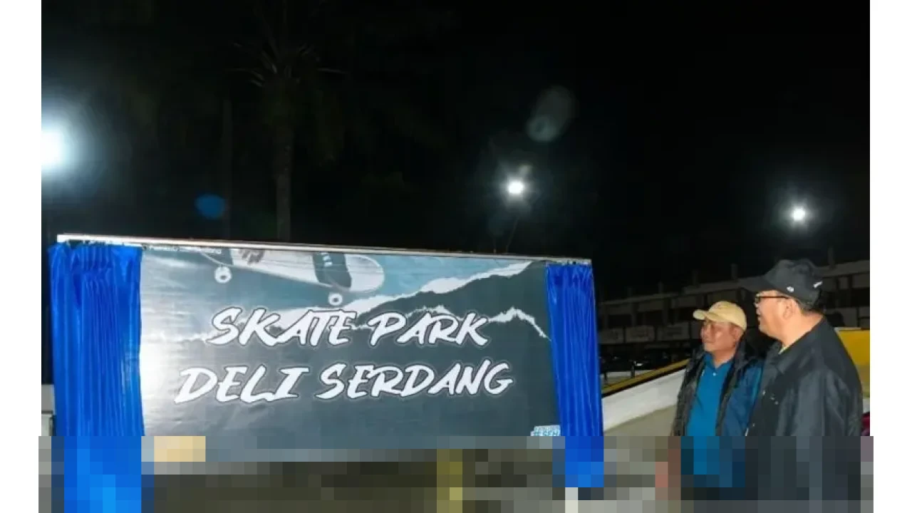 Pemkab Deli Serdang Resmikan Skatepark Berstandar Nasional, Dorong Minat Olahraga Ekstrem dan Cegah Aktivitas Negatif