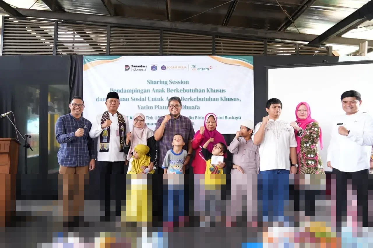 Pemkot Jakarta Timur dan PT Antam Perkuat Kolaborasi, Salurkan Bantuan bagi 300 Anak Berkebutuhan Khusus