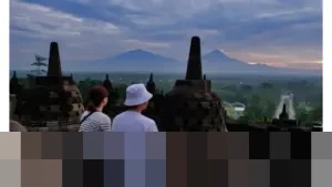 Pengunjung Sunrise Borobudur 1 Januari 2026 Lampaui Target, Capai 80 Orang